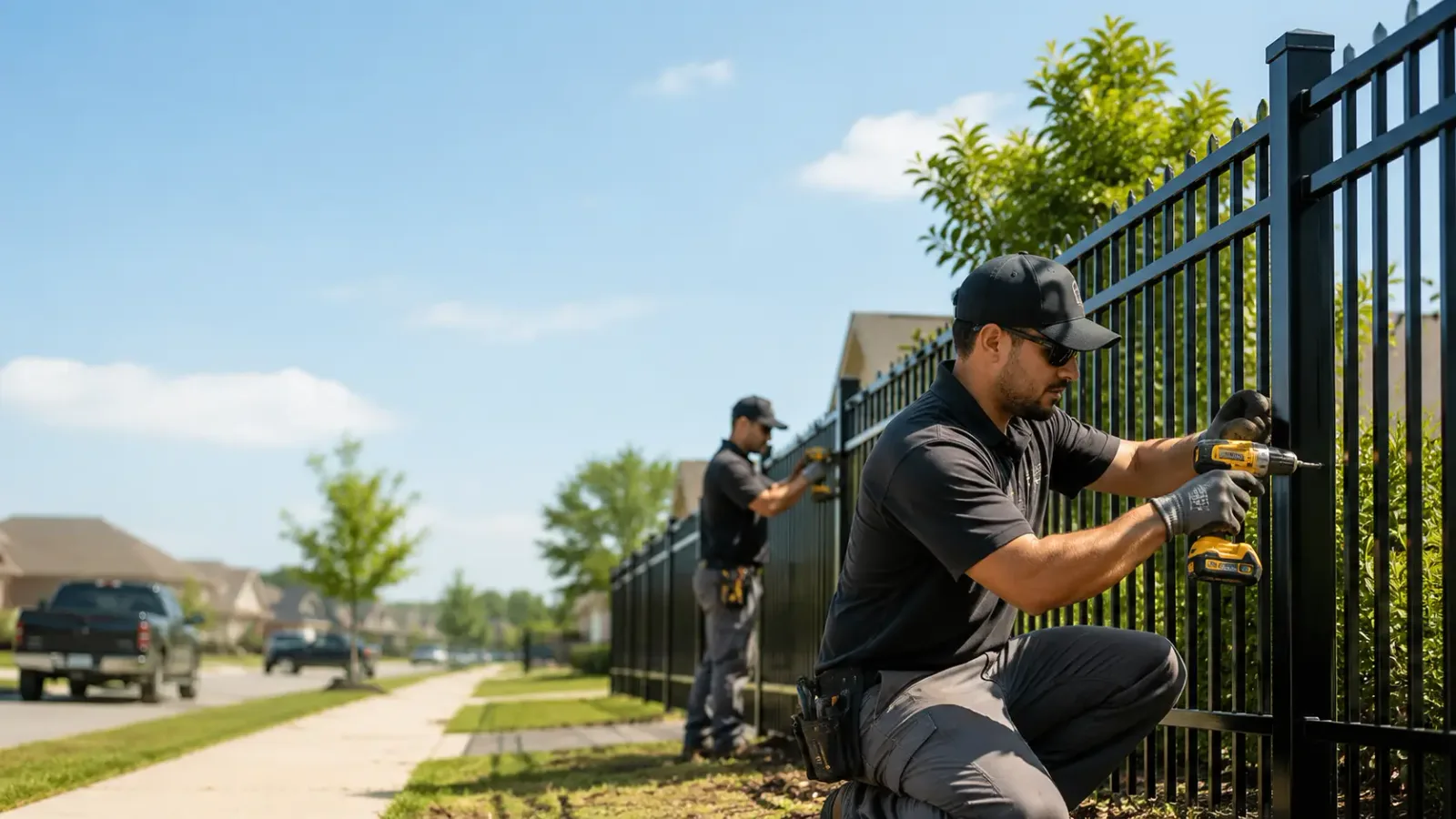 Metal Fence Installation in Maine, NY